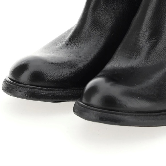 A.S.98 Italian Leather Booties black/Nero size 37 NIB - Picture 6 of 10